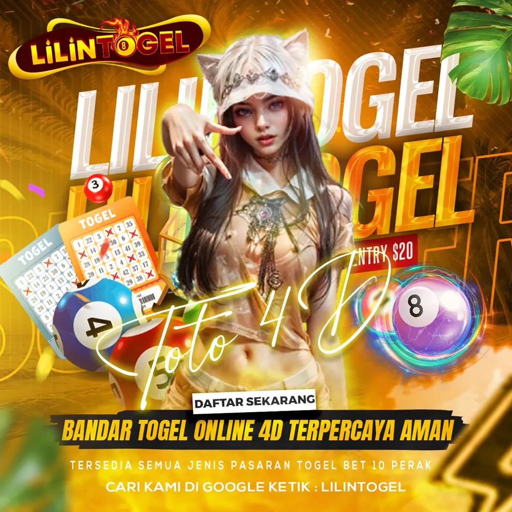 LILINTOGEL ~ Bandar Togel Online 4D Terpercaya Aman Pasti Bayar Serta Situs Toto Togel Terjamin Jepe 10 Juta Bet 100!